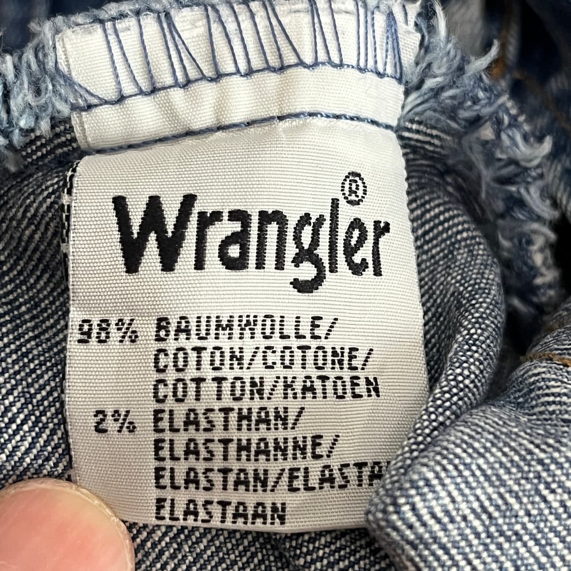 Wrangler 데님 자켓 S 상품이미지6