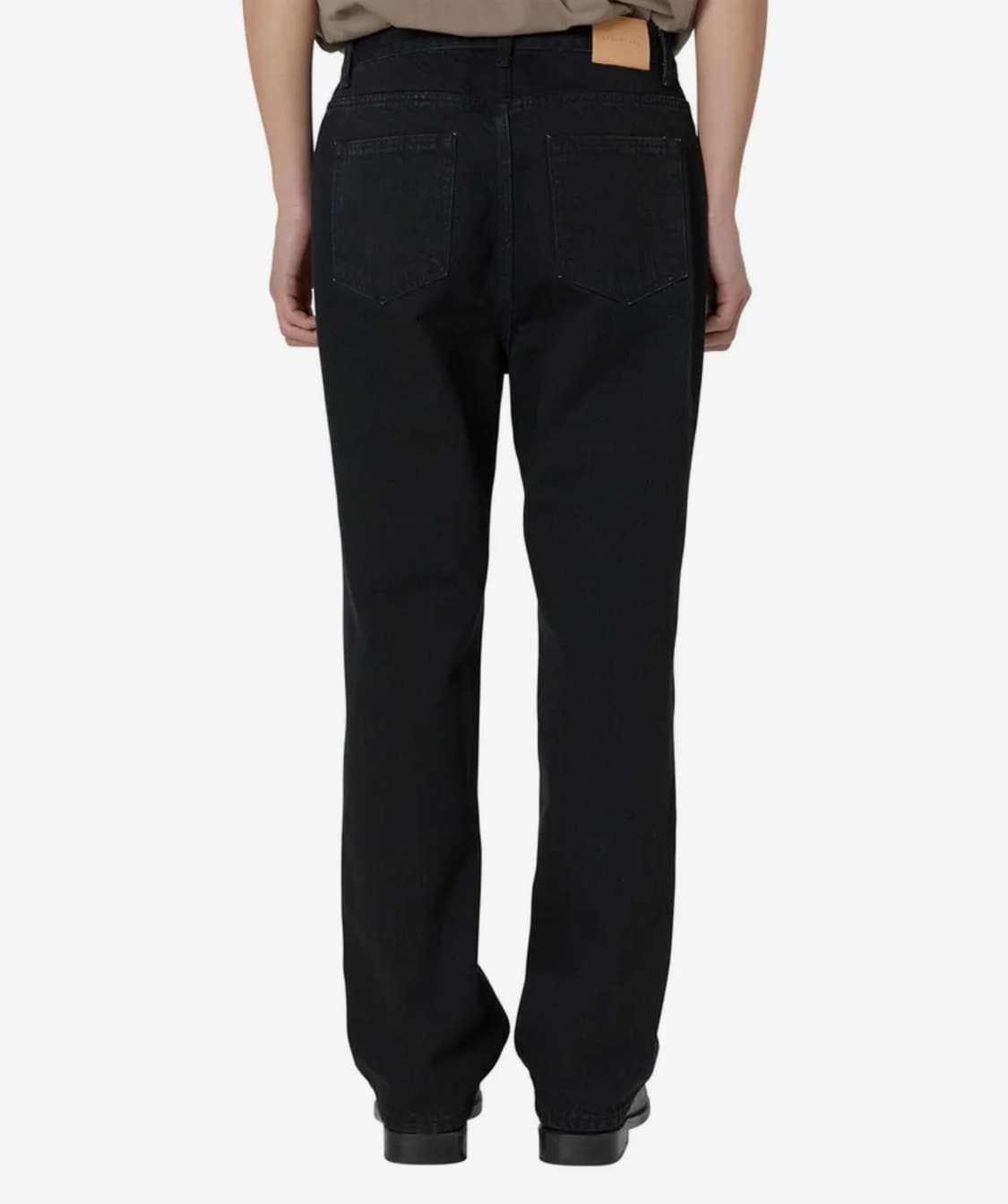 브라운야드 레귤러 데님 팬츠 5 사이즈 새상품급 블랙 상품이미지3