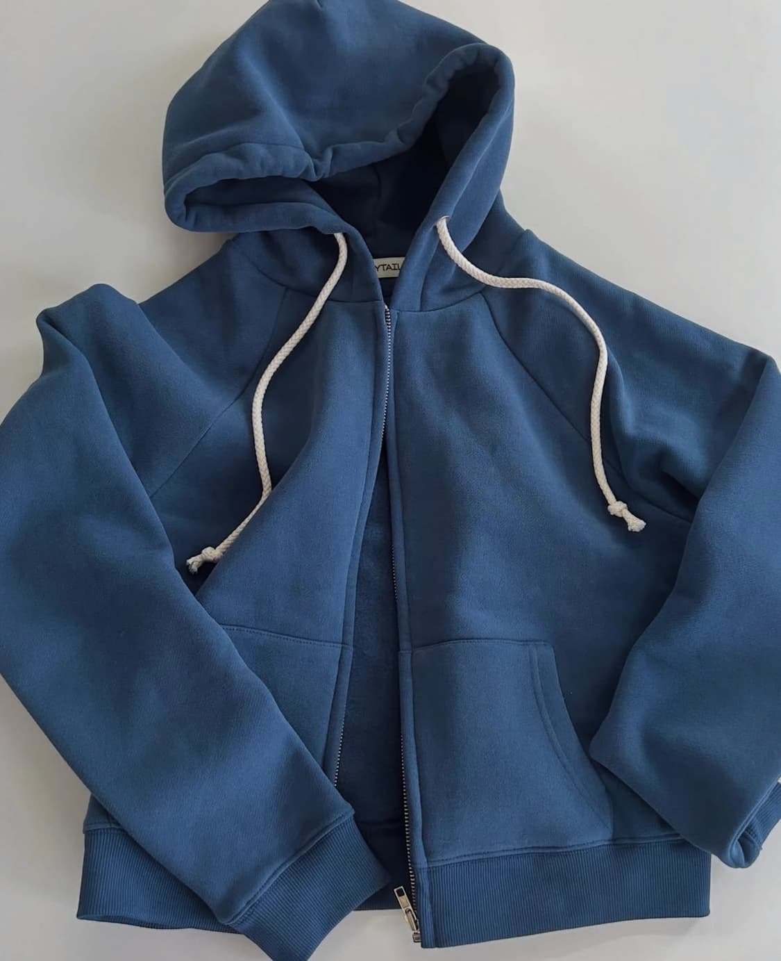 포니테일 Alltime hoodie jacket (indigo) 상품이미지1
