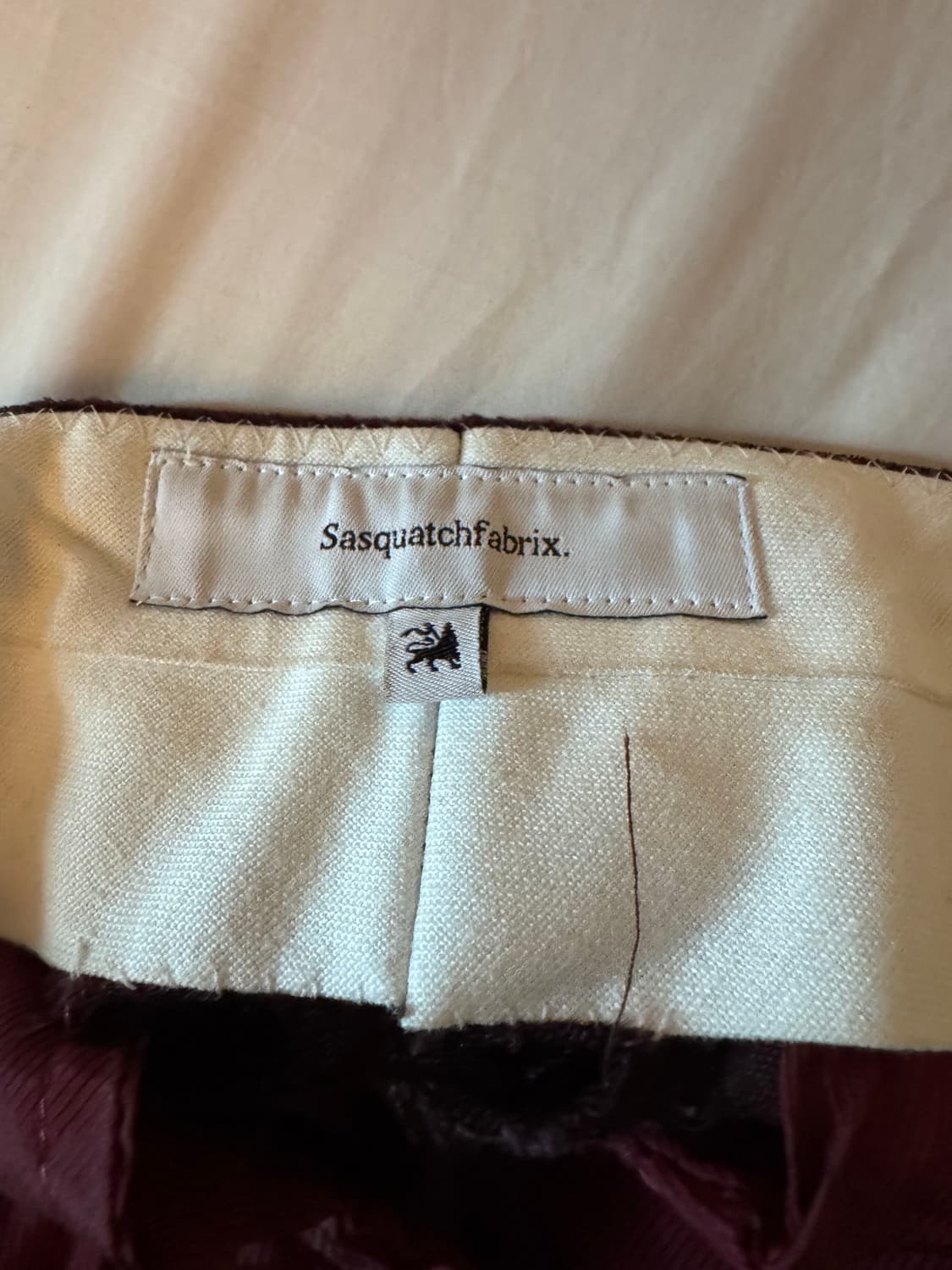 사스콰치 패브릭스 카딩 벨벳 셋업 상품이미지6