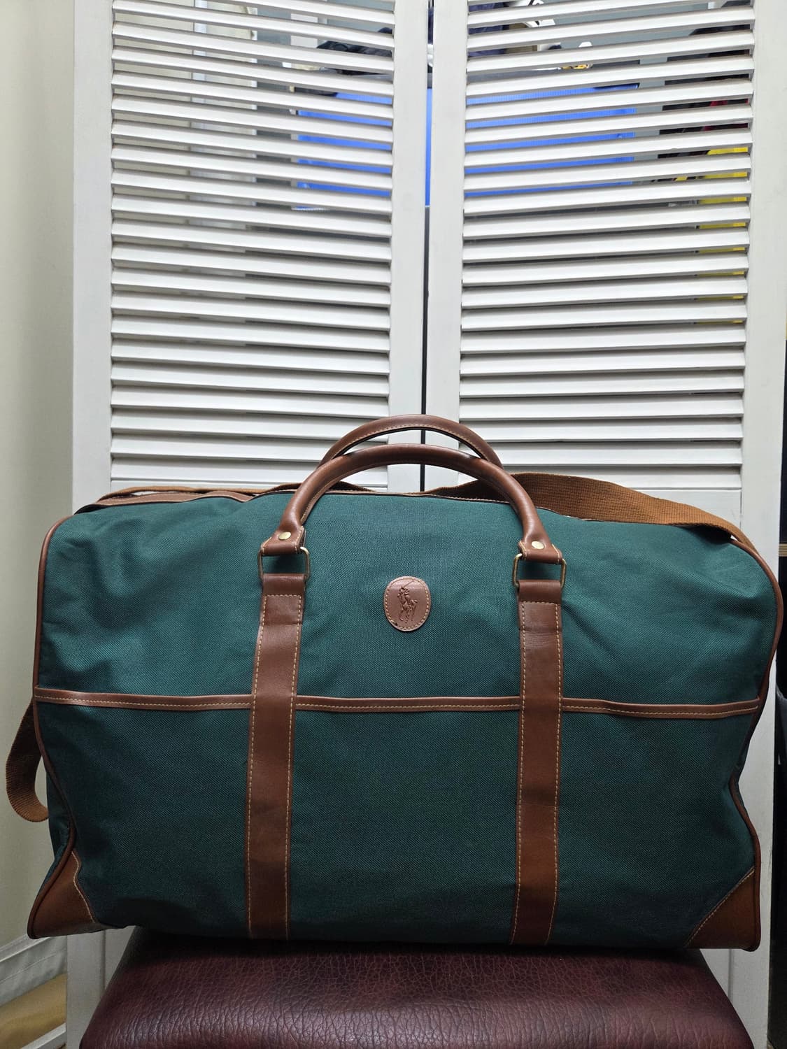 폴로 랄프로렌 포레스트그린 빅 보스턴백 상품이미지1