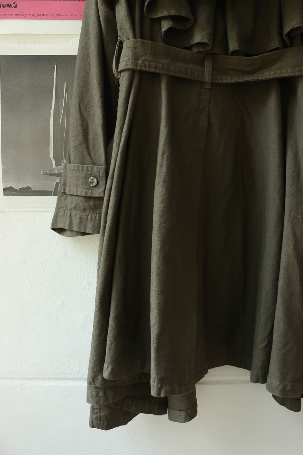 주카 밀리터리 케이프 자켓  상품이미지8