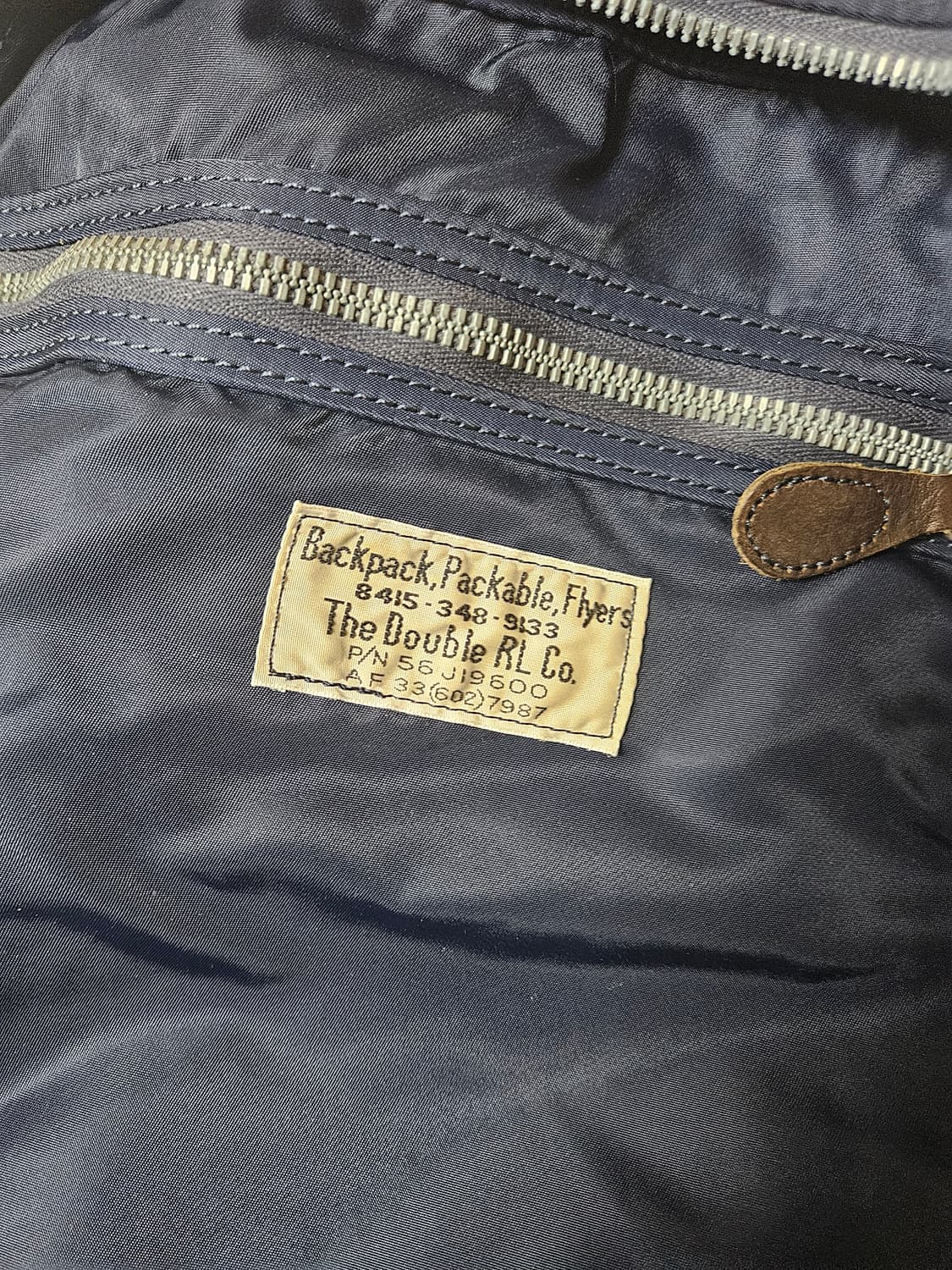 RRL 패커블 나일론 백팩 상품이미지3