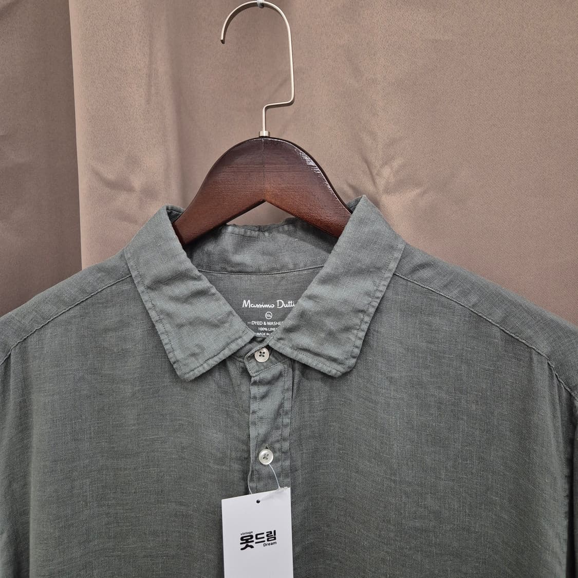 마시모두띠 린넨 셔츠 2XL 상품이미지2