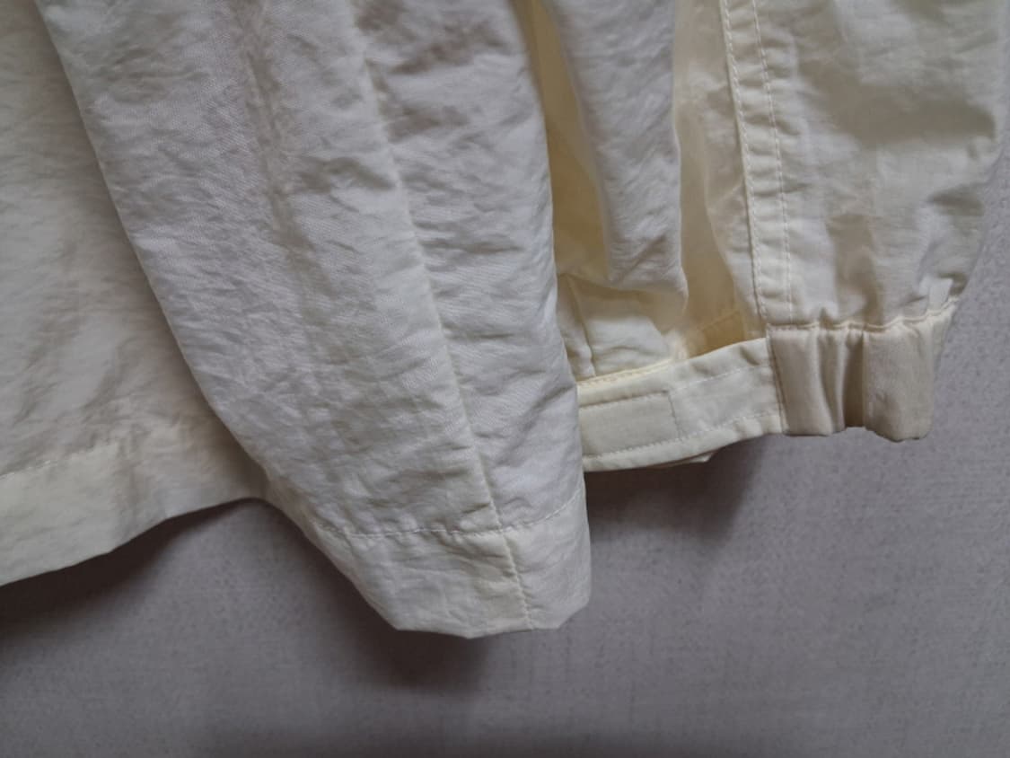 일본빈티지 Vlentino COUPEAU 남여  오버핏 아이보리바람막이점 상품이미지8