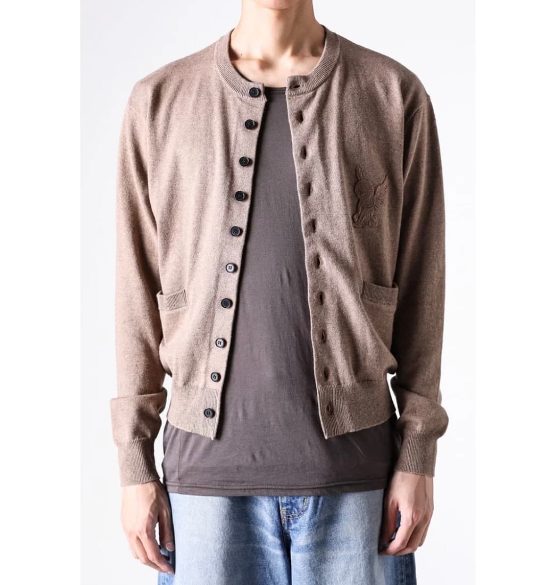 MASU 마수 10 버튼 가디건 상품이미지6