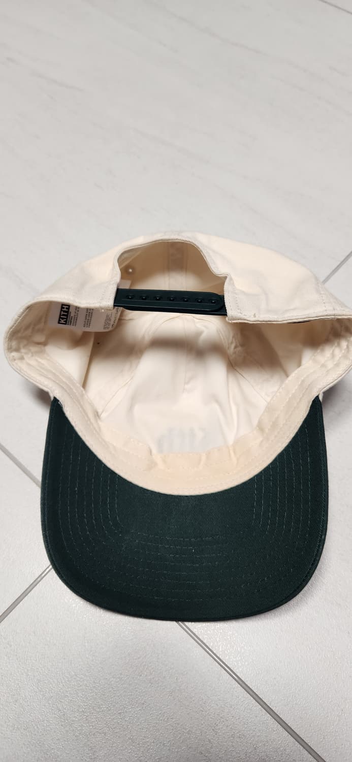kith 그린 아이보리 볼캡 상품이미지2