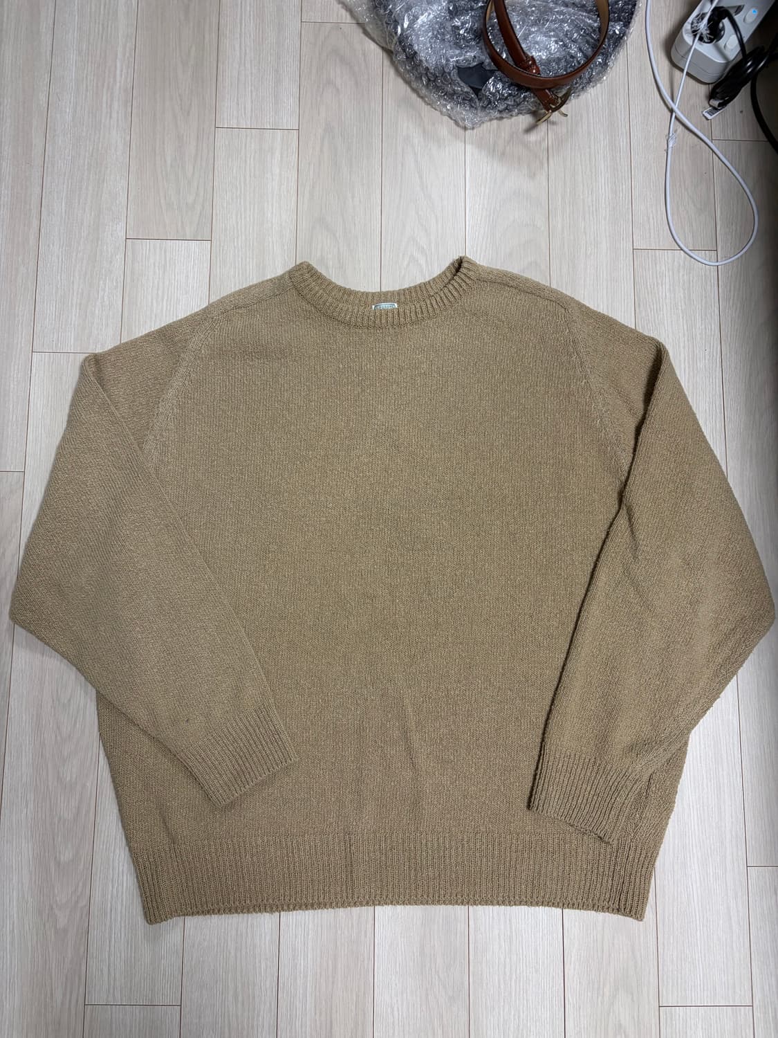 아프레쎄 2026 실크 니트 베이지 3사이즈 상품이미지3