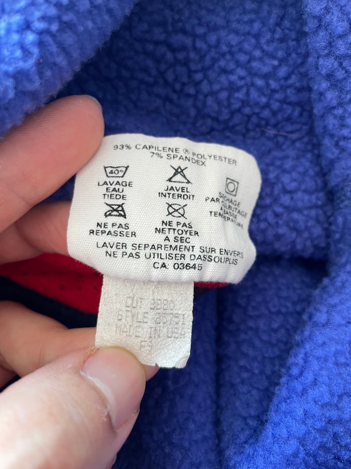 90s USA Patagonia fleece 빈티지 신칠라 상품이미지5