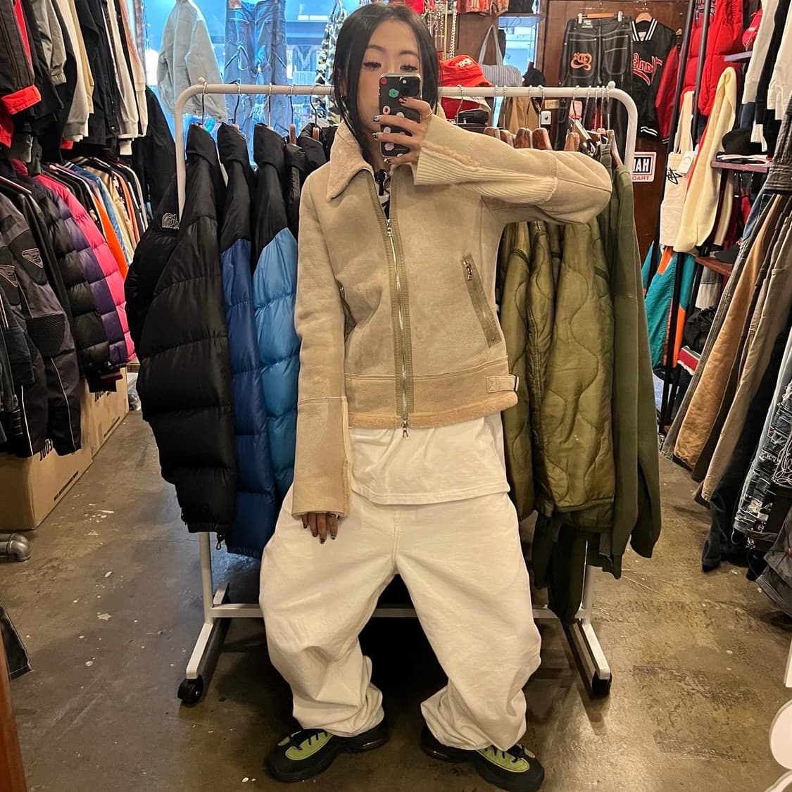 Vintage Shearling Two-way Jk 상품이미지10