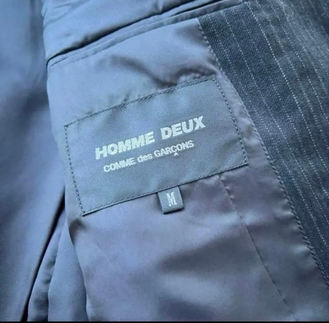 꼼데가르송 옴므 듀스 체스트 커브 패널 자켓 상품이미지4