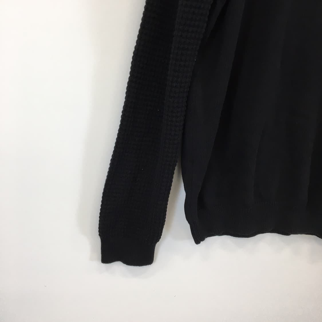 AX 아르마니익스체인지 블랙 코튼 하찌니트 XL  상품이미지2