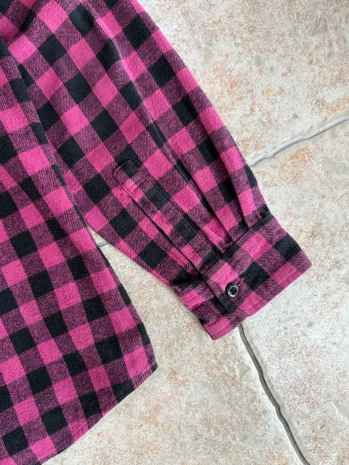 [XL] Flannel purple pattern shirt 상품이미지4