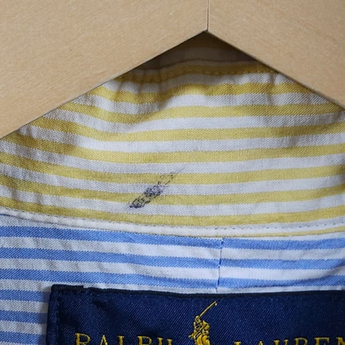 105 POLO 폴로 멀티 스트라이프 시어서커 반팔셔츠 상품이미지6