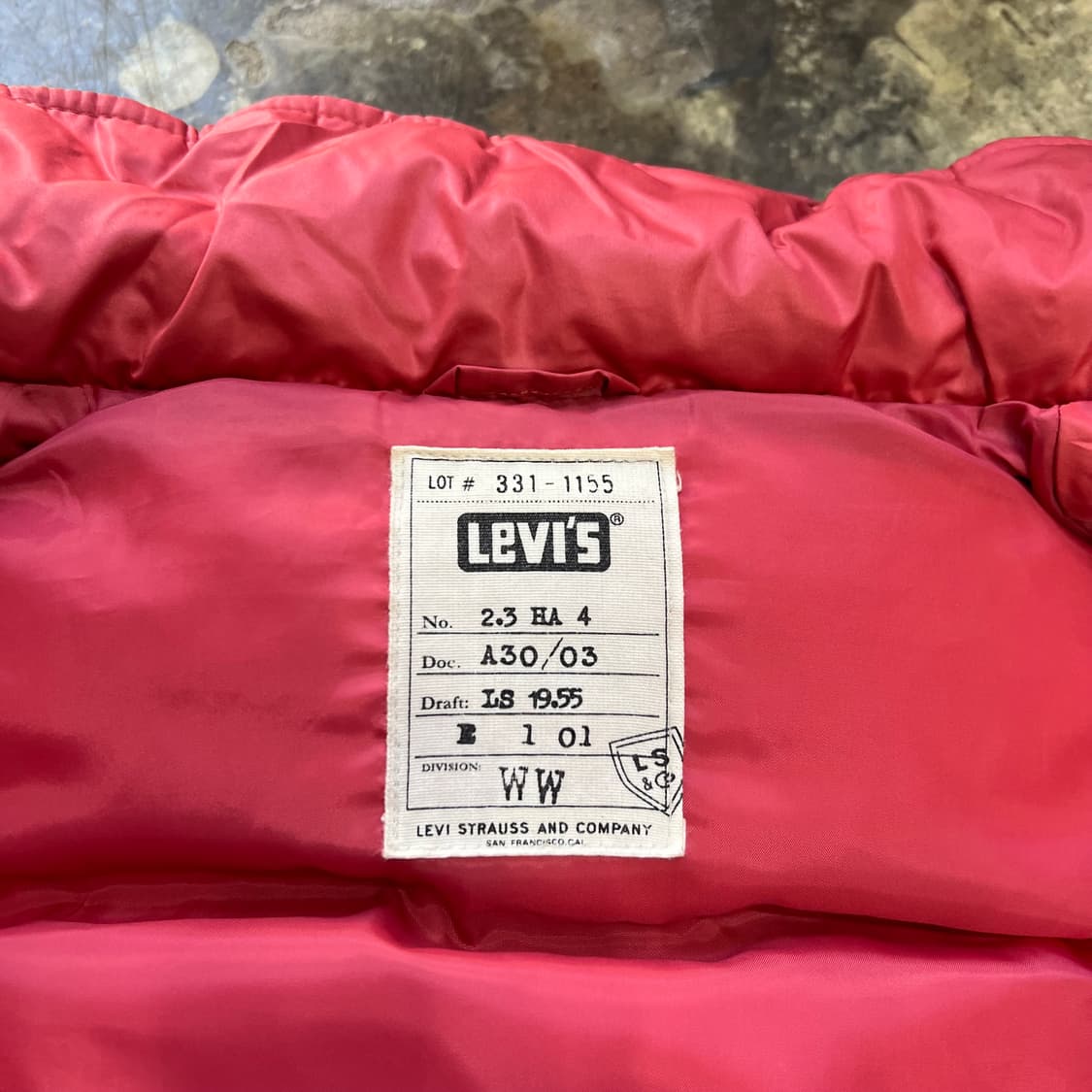 M) 리바이스 덕다운 패딩조끼 아메카지 워크웨어 레어템 상품이미지4