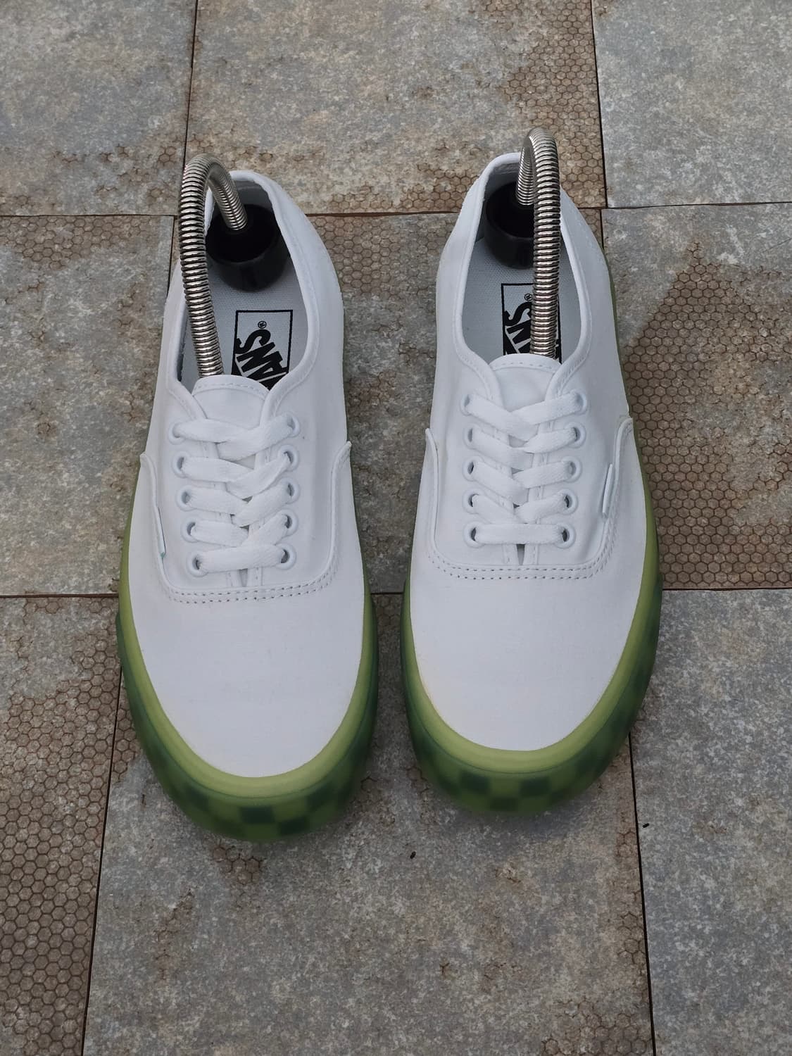 (265)반스 어센틱 트렌스루센트 그린  상품이미지2