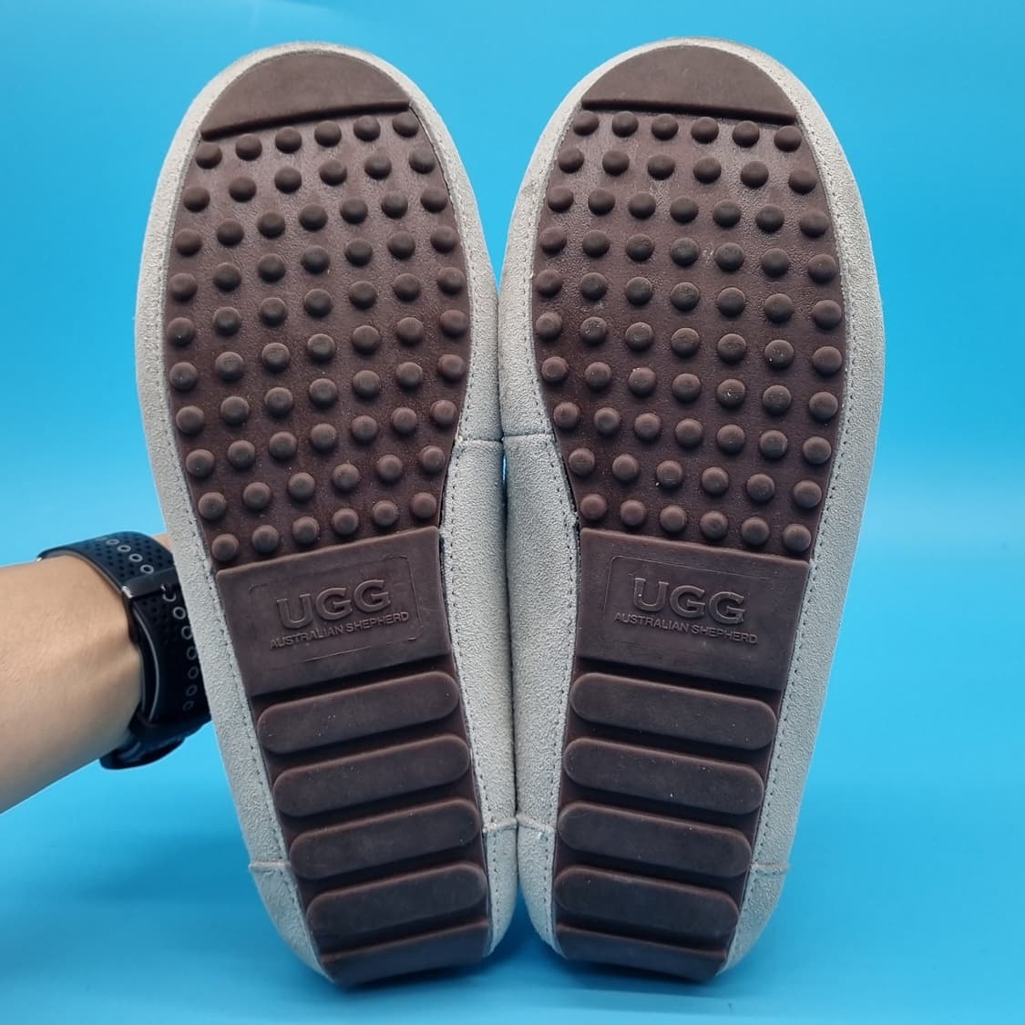 dd 어그 UGG 스웨이드 모카신 실사이즈 245 상품이미지3