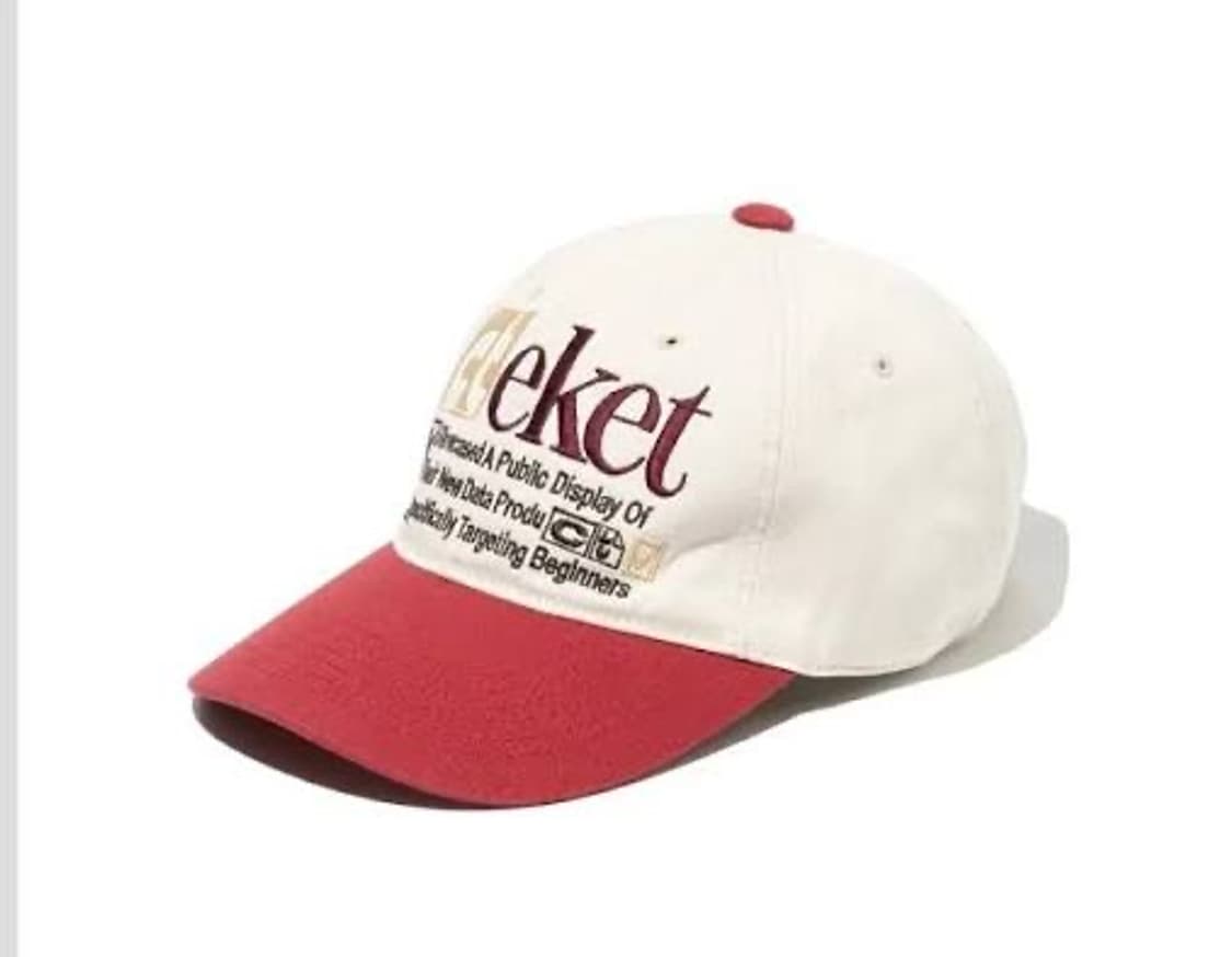 Teket 테켓 Plan Cap Ivory 볼캡 상품이미지1