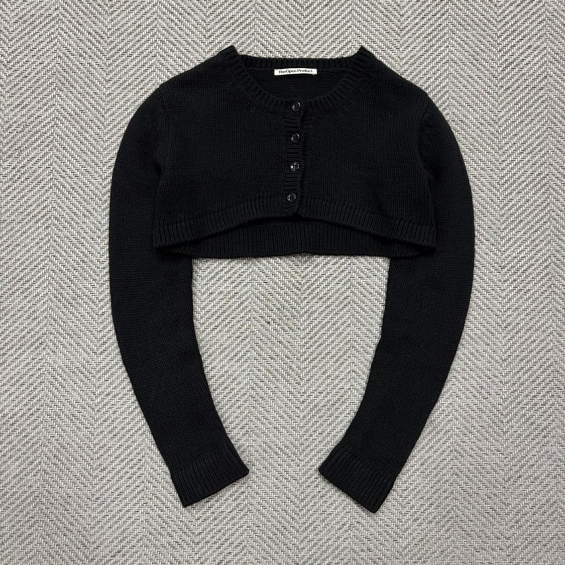 더오픈프로덕트 니트 볼레로 가디건 v1946 상품이미지1