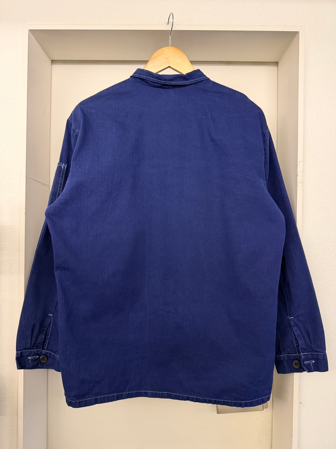 OLD VINTAGE “HBT” WASHED 헤링본트윌 프렌치워크자켓 상품이미지2