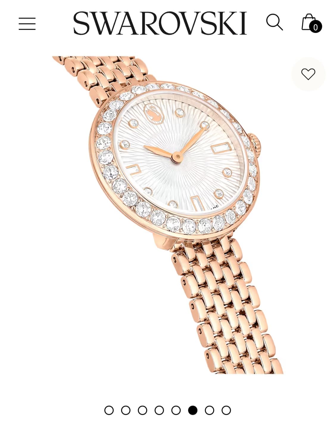 정가58만~새제품)스와로브스키 매트릭스 시계 정품 상품이미지3