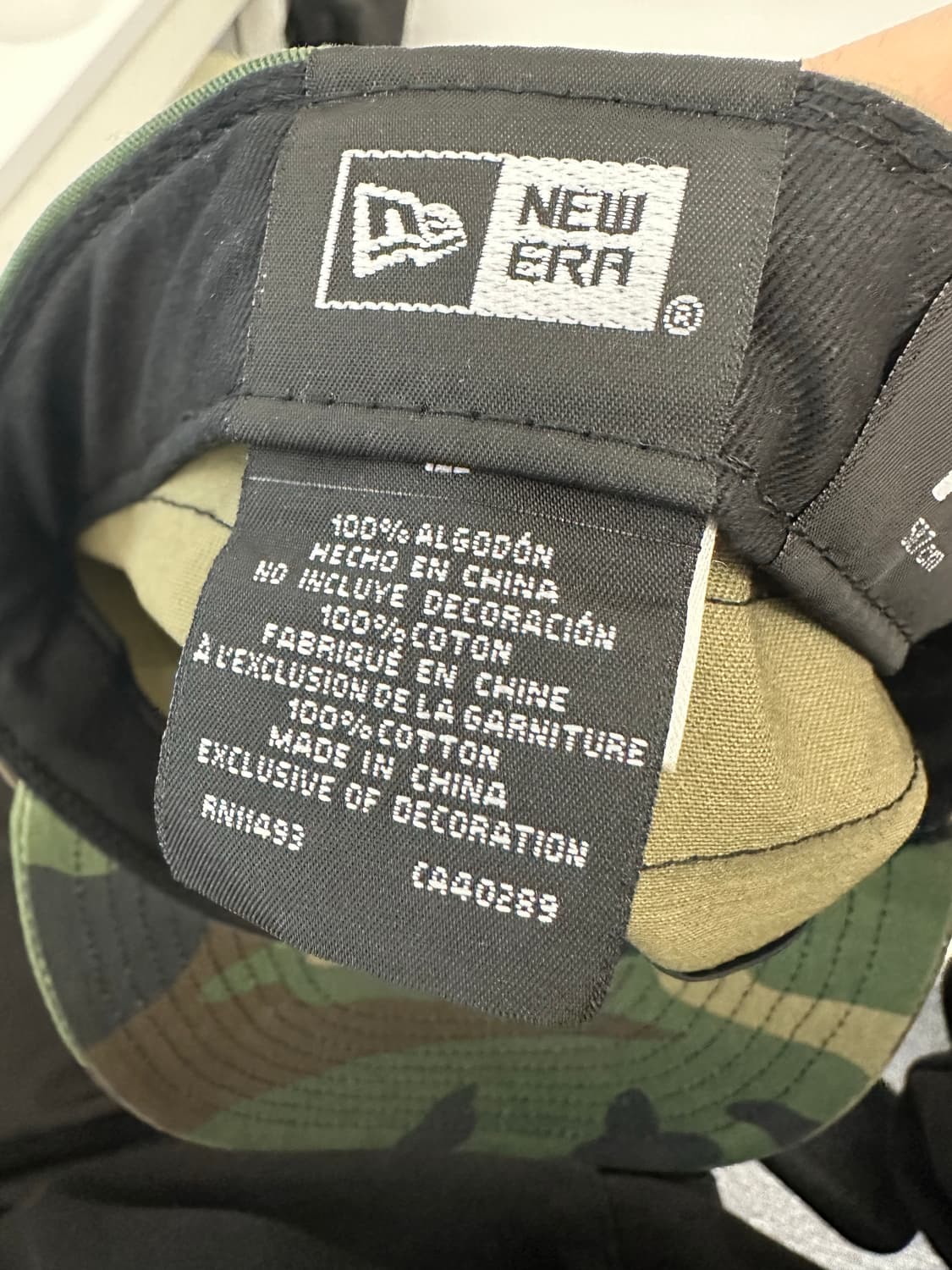 뉴에라 프리 커브드 필박스 피티드캡 우드랜드(카모) 상품이미지6
