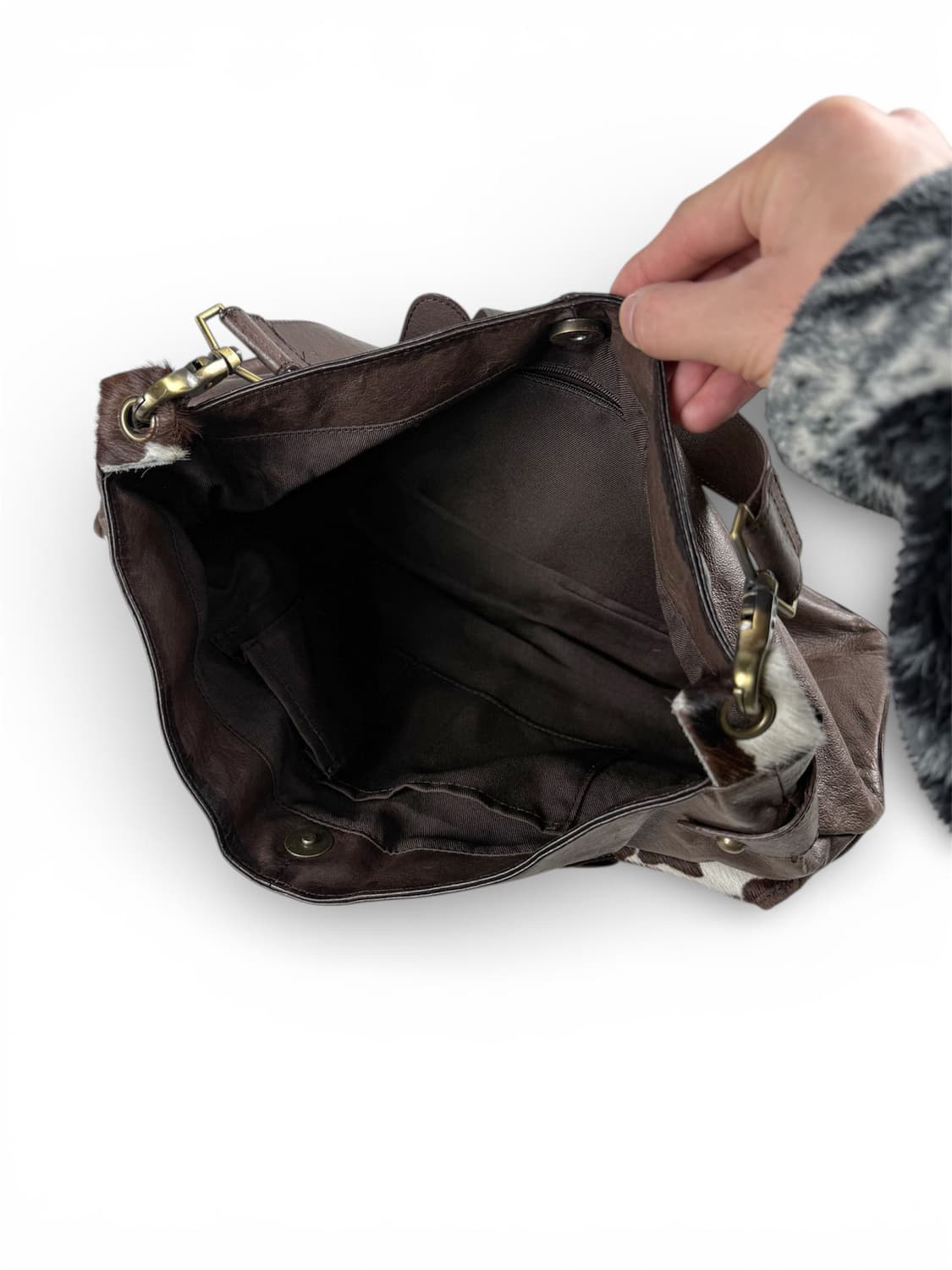 빈티지 송치 포켓 숄더백 상품이미지5