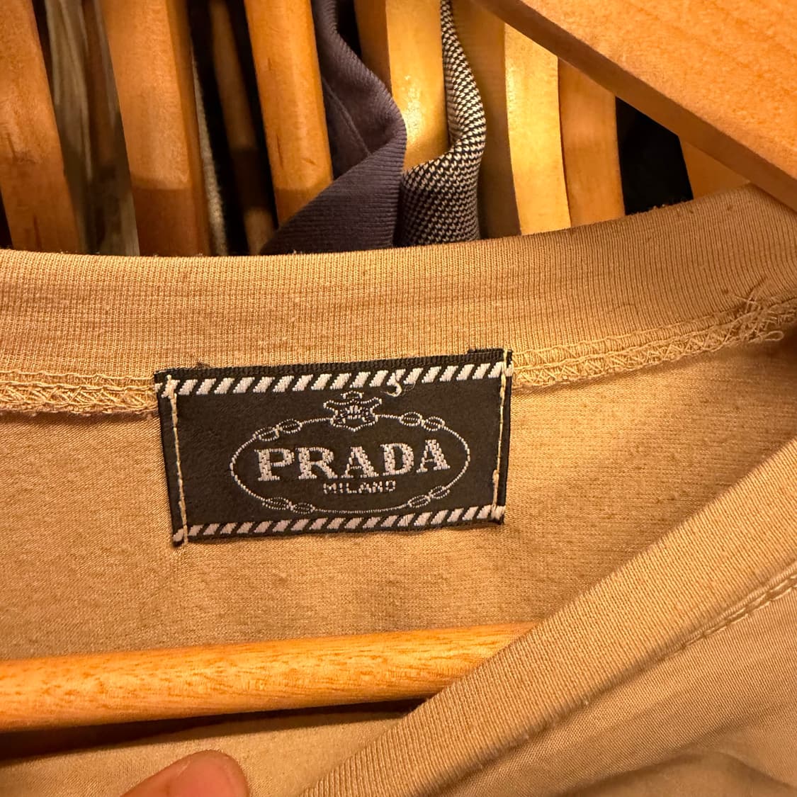 00S PRADA 프라다 더블 레이어드 롱슬리브 상품이미지10