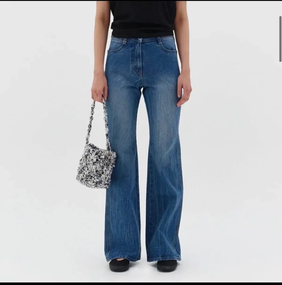 로우클래식 부츠컷데님s새상품 상품이미지1