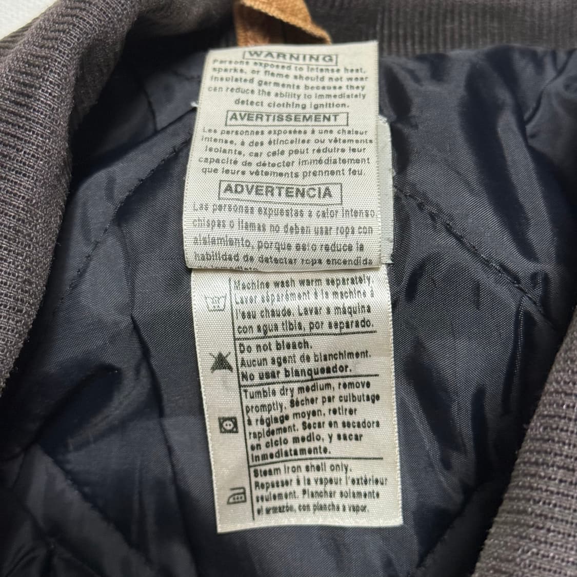 2XL 칼하트 코듀로이 카라 덕 캔버스 워크자켓 상품이미지5