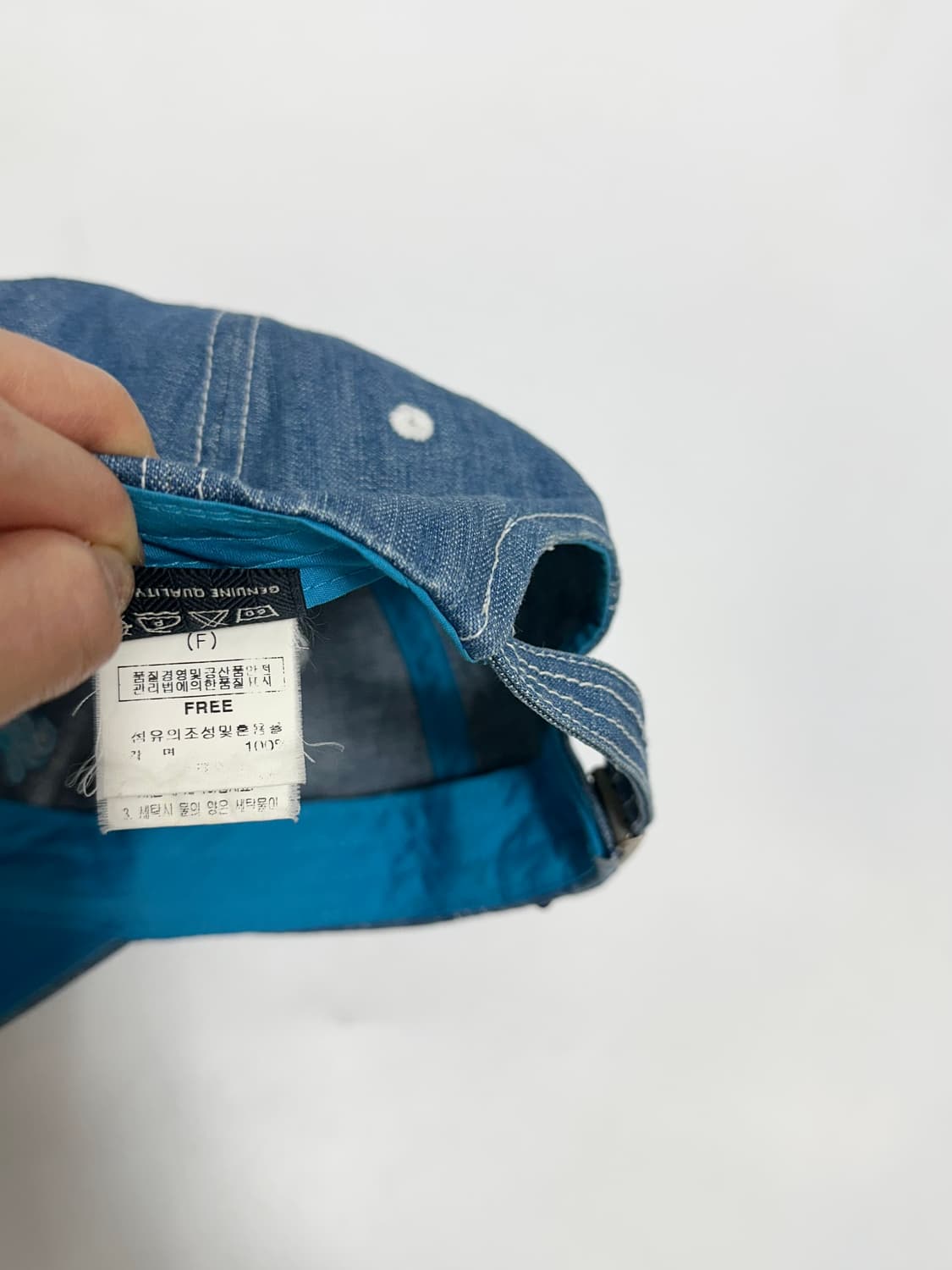 A.2.P y2k 데님 볼캡 와투케 빈티지 상품이미지8