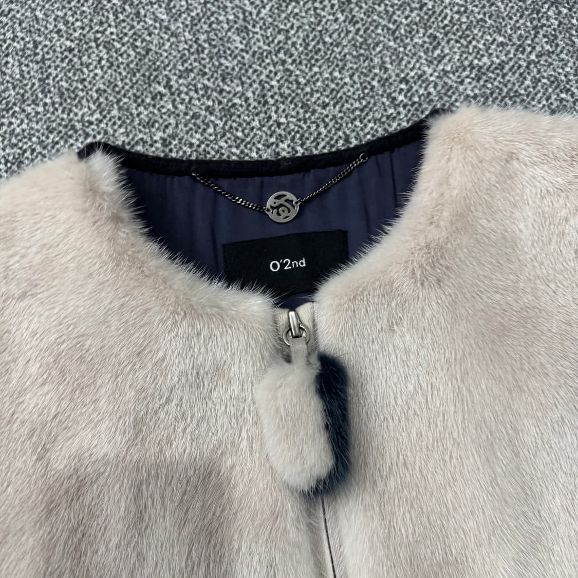 O'2nd 밍크 베스트 상품이미지4