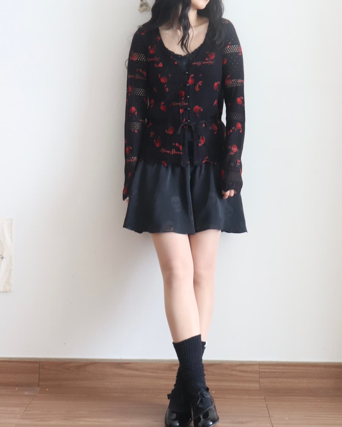 [Hysteric Glamour] Black Apple Cardigan 상품이미지8