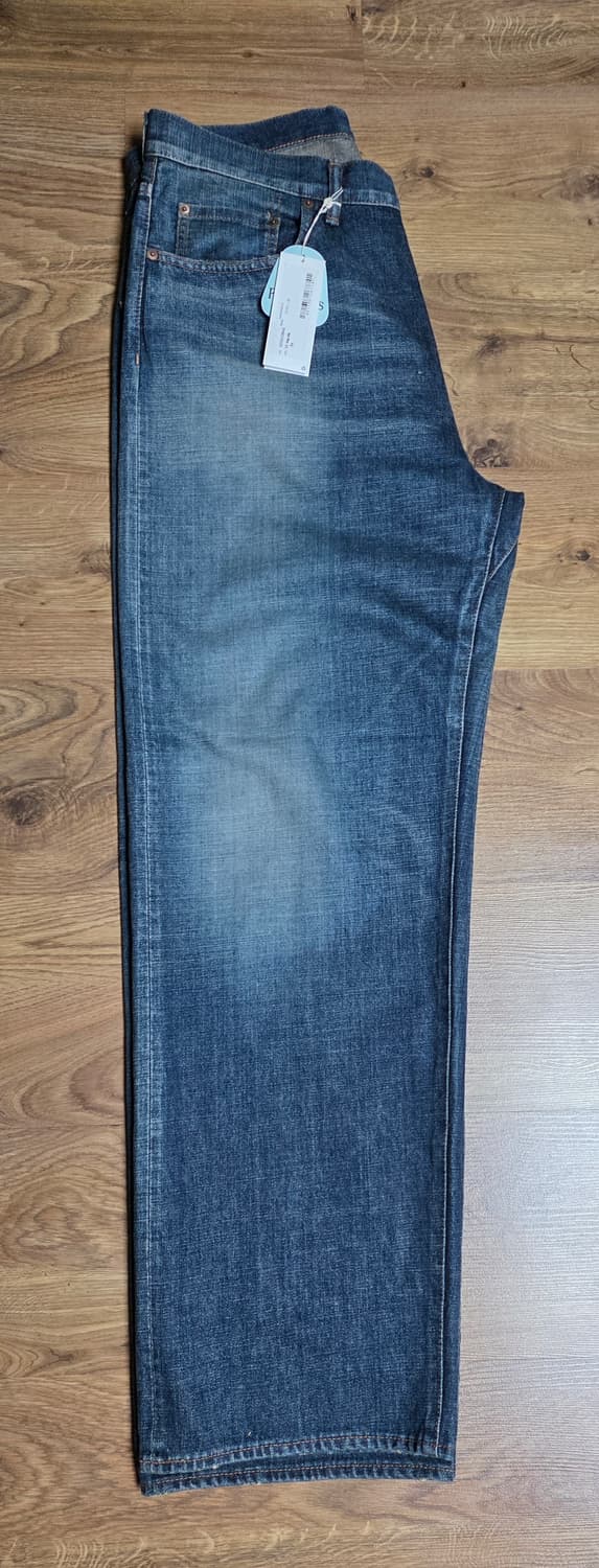 나나미카 셀비지 데님팬츠 빈티지 인디고 34 상품이미지2