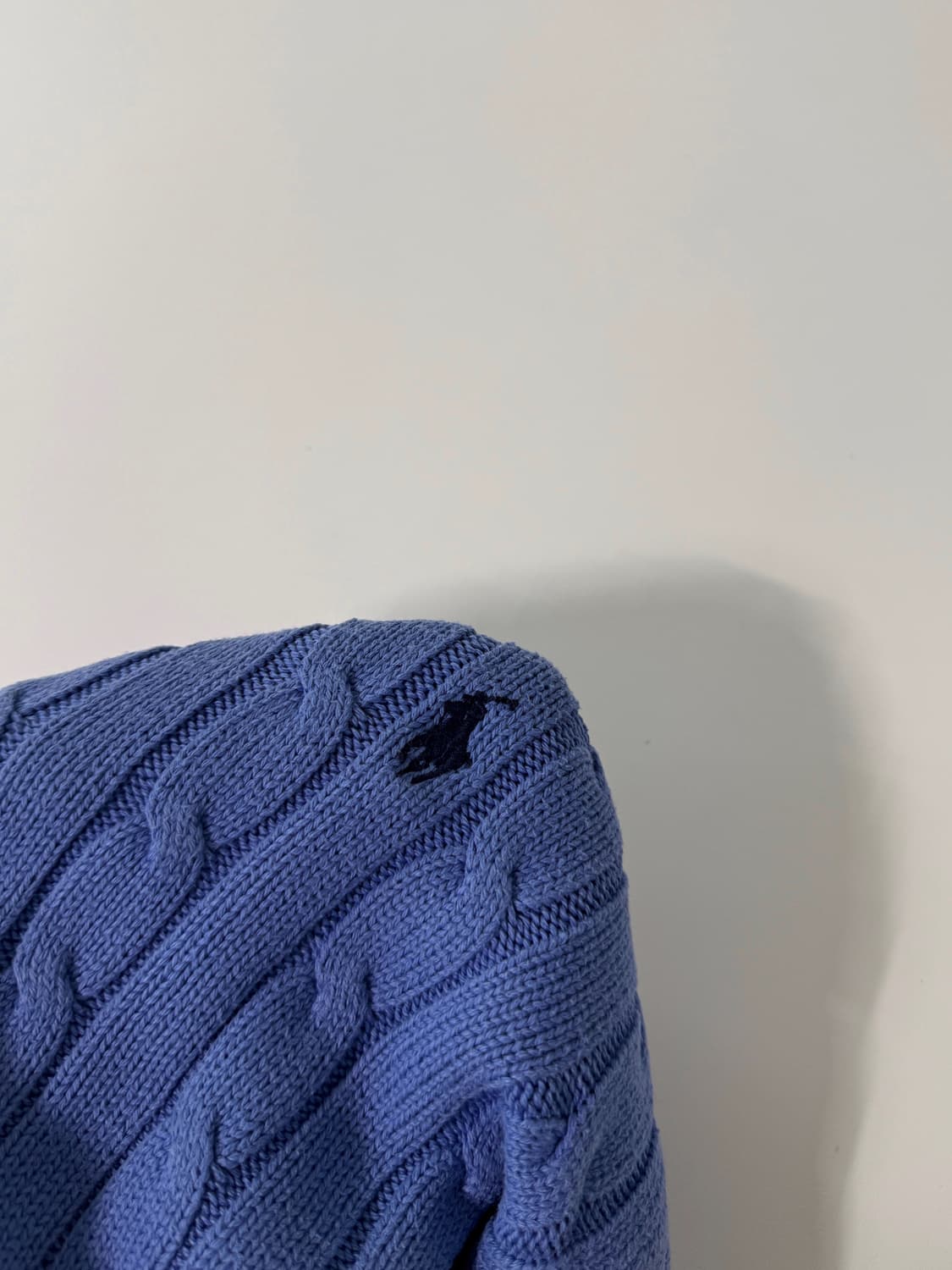 폴로 랄프로렌 신형 소라 코튼 케이블 니트  상품이미지3