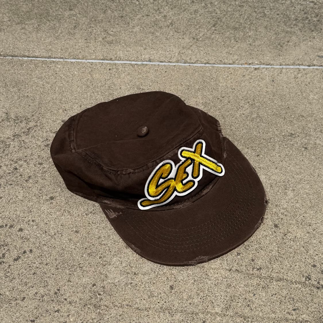 [U.S] matty logo destroyed pillbox cap 상품이미지2