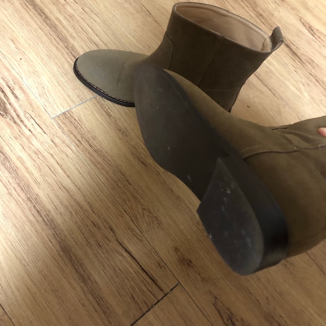 브라운 부츠 230  상품이미지5