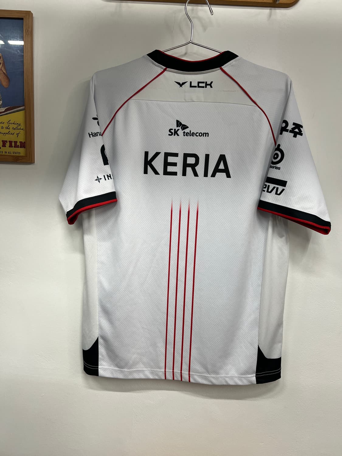 [XL]24 월즈 T1 티원 유니폼 KERIA 케리아 유니폼 상품이미지5