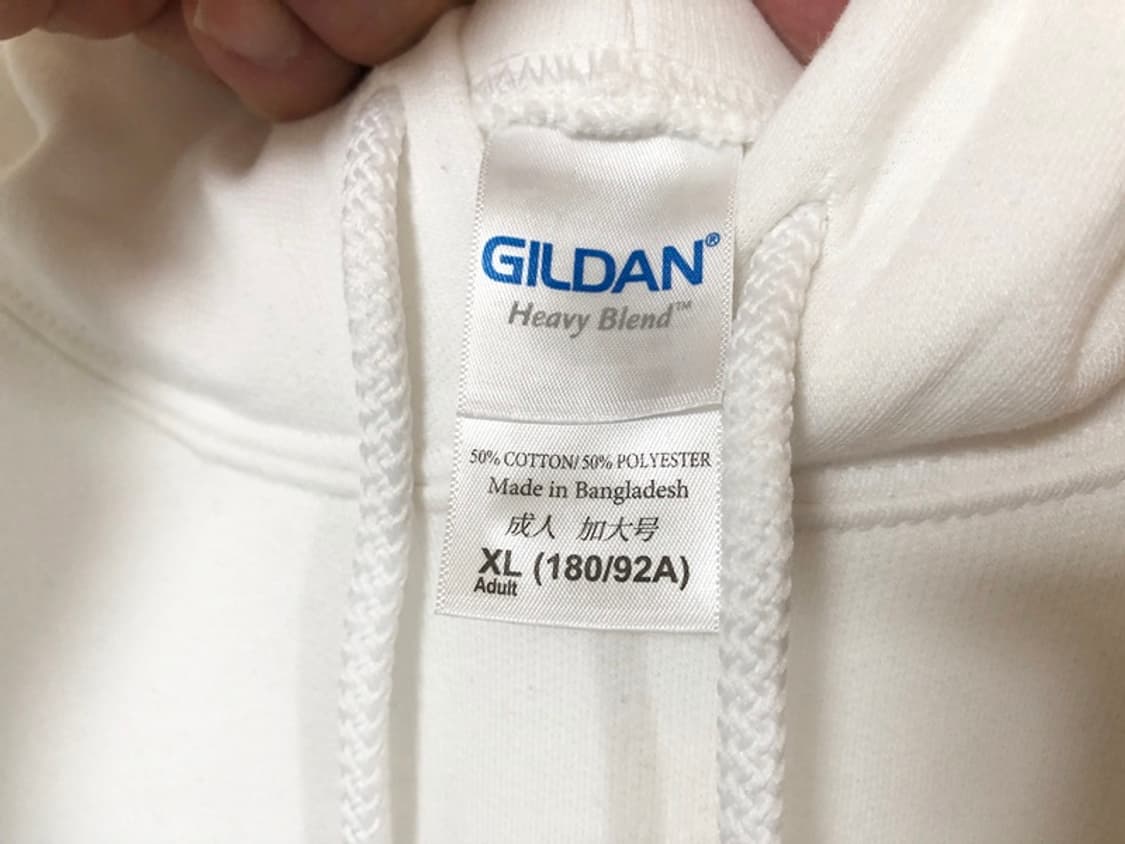 길단(GILDAN) 유튜브(YOUTUBE)후드티셔츠 XL 상품이미지7