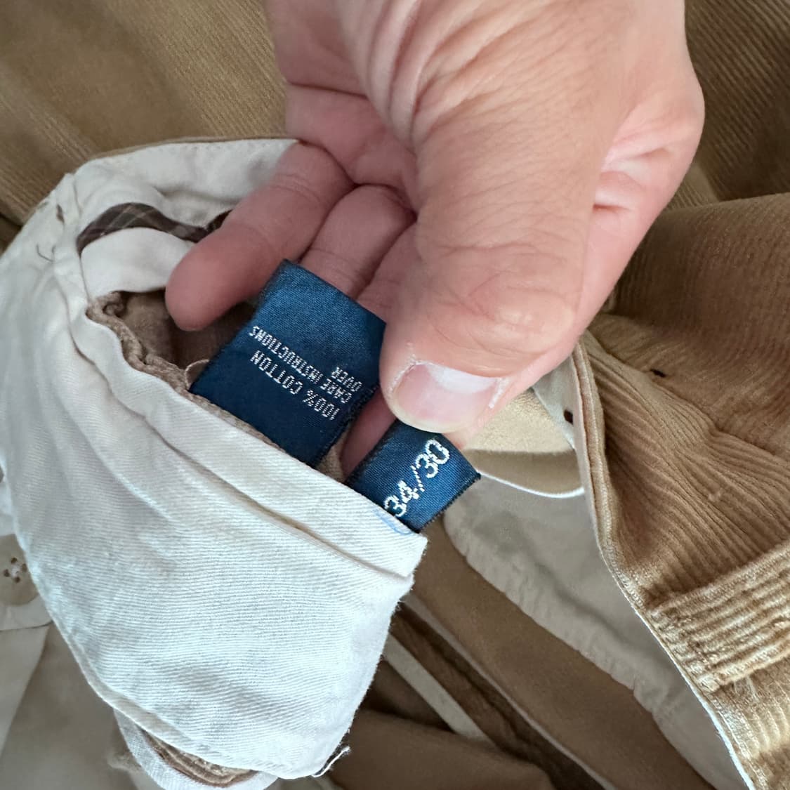 90s 폴로 랄프로렌 해먼드 HAMMOND 코듀로이 팬츠 상품이미지5