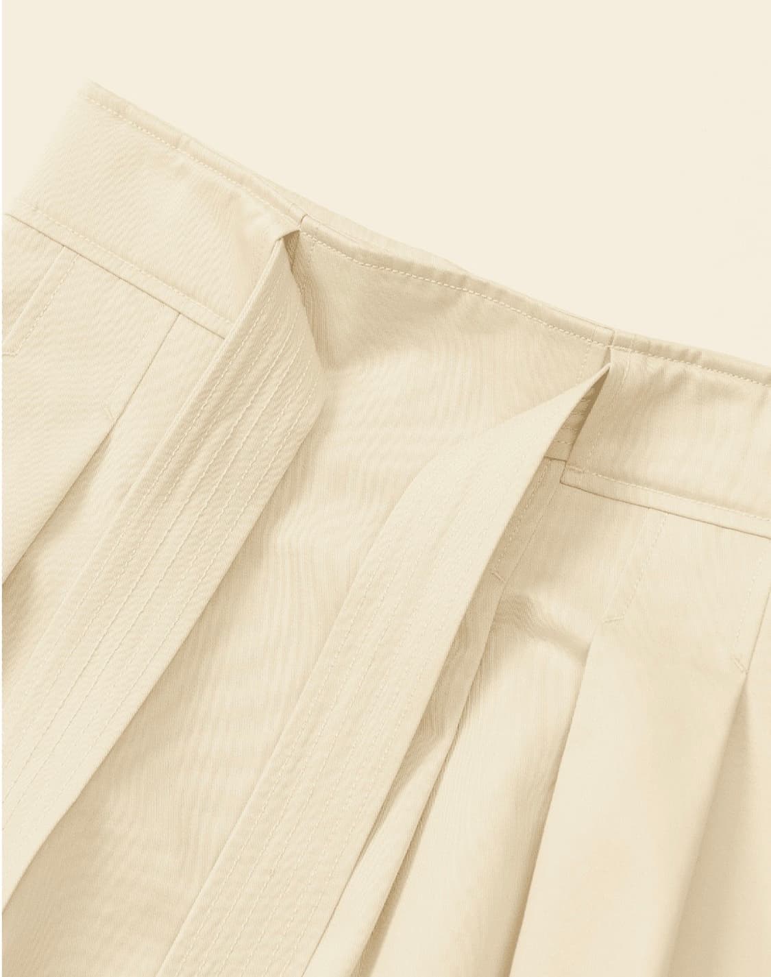 킨더살몬 스커트 킨더살몬 Baggy Skirt Cream 상품이미지3