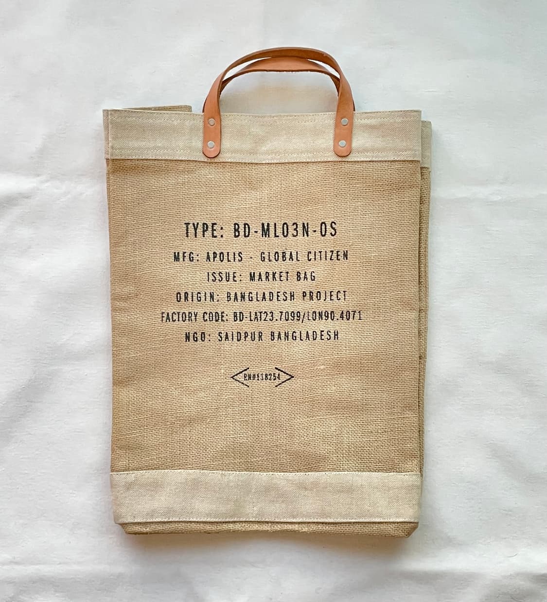 [새상품] 아폴리스 마켓 백 글로벌 시티즌 / APOLIS Bag 상품이미지3