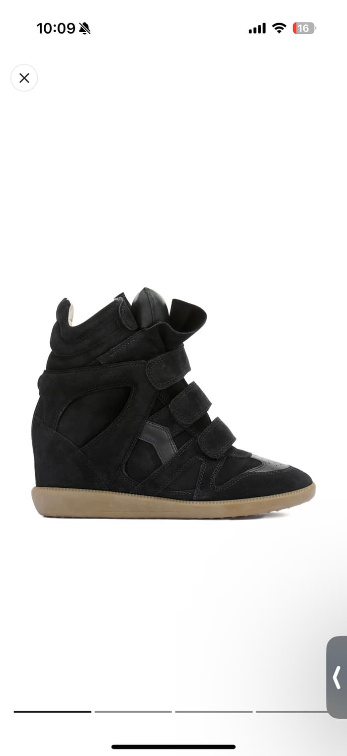 이자벨마랑 베켓 스니커즈 블랙 풀박 39 (245) 상품이미지6