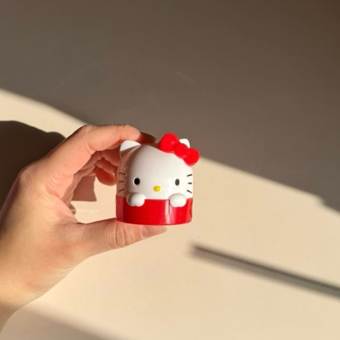 고전키티 연필깎이 레드,핑크 일괄 상품이미지1