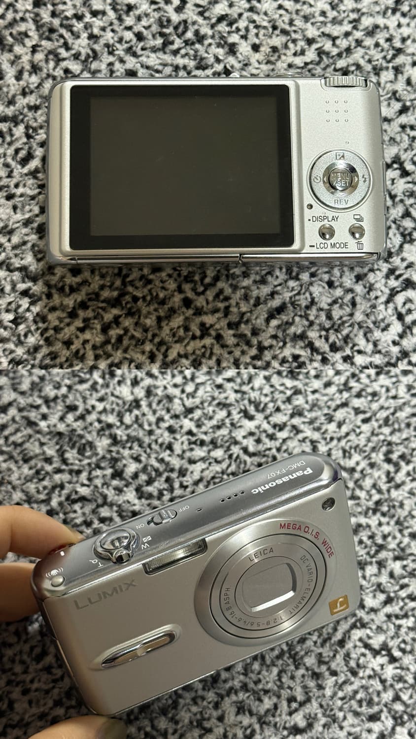[작례☑️] 📸 Panasonic Lumix DMC-FX07 Silve 상품이미지5