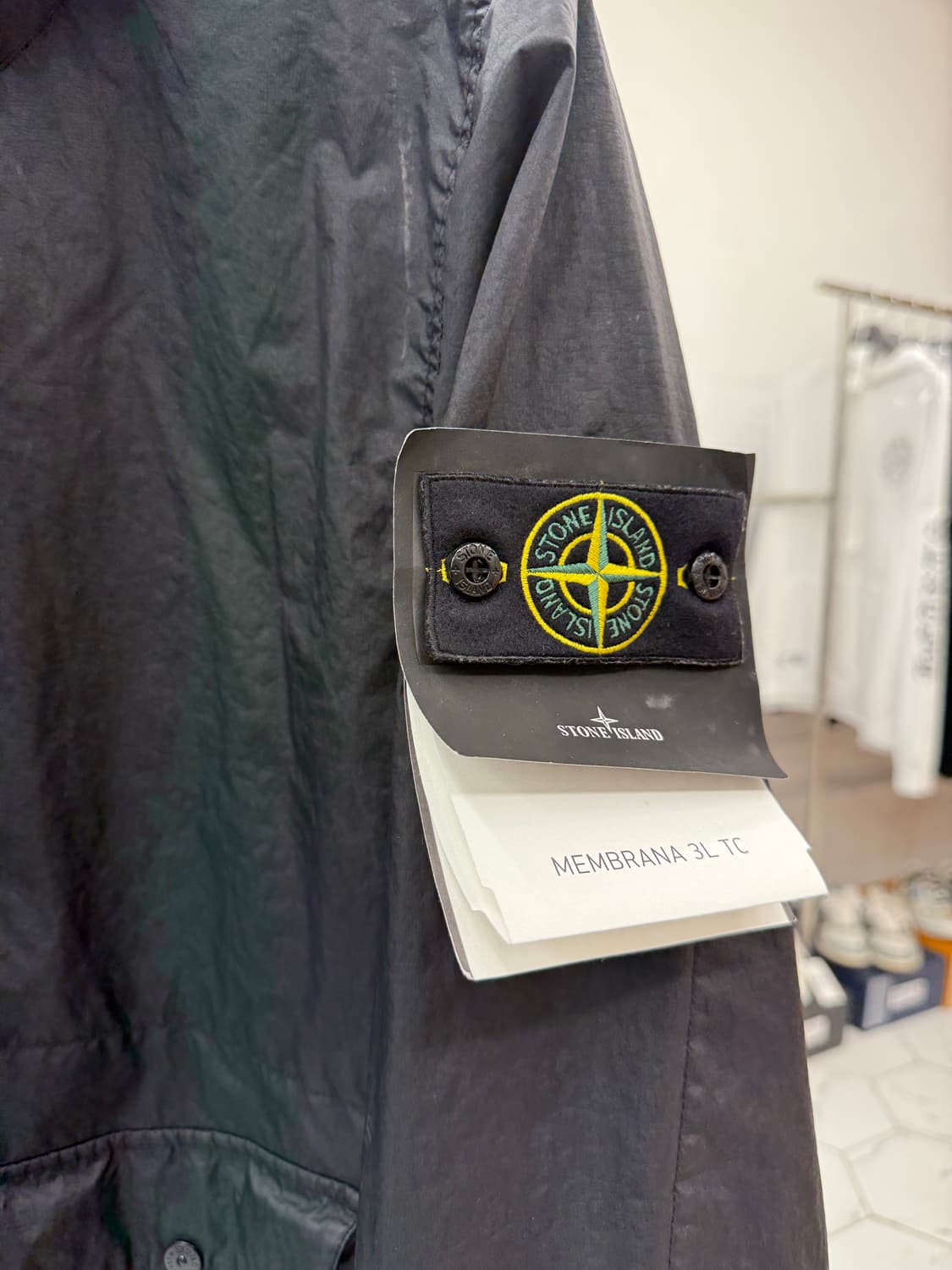 [M] 스톤아일랜드 멤브라나 3LTC 바람막이 상품이미지3
