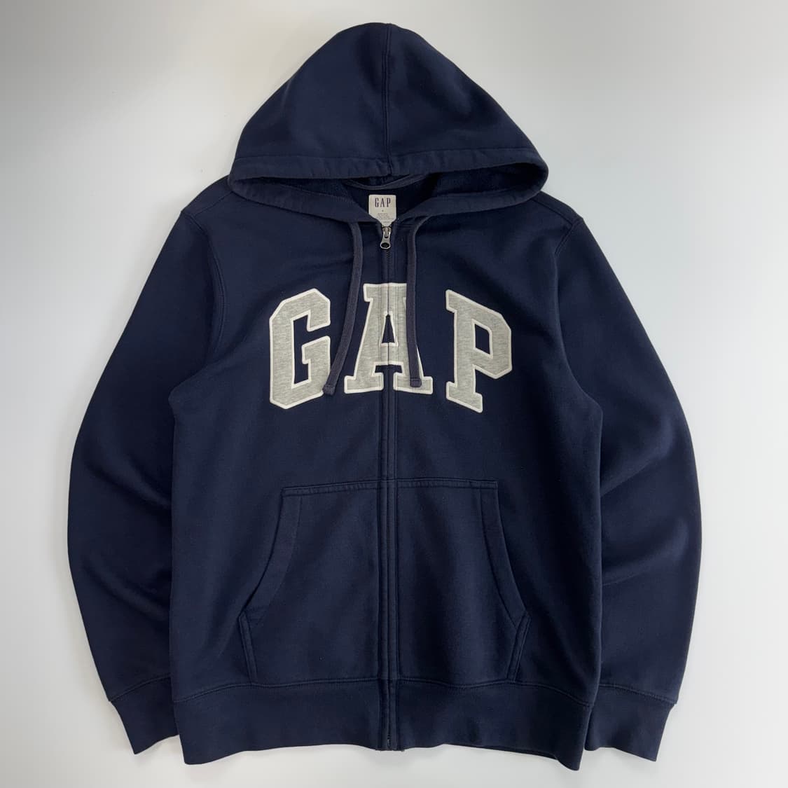 Gap 갭 그레이 로고 네이비 후드집업  상품이미지3