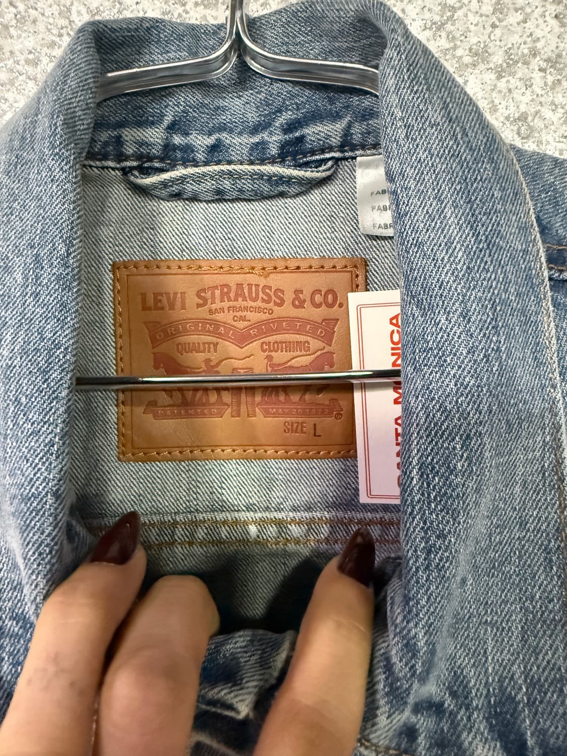 리바이스 워싱 데님 트러커 자켓 B4360 상품이미지5