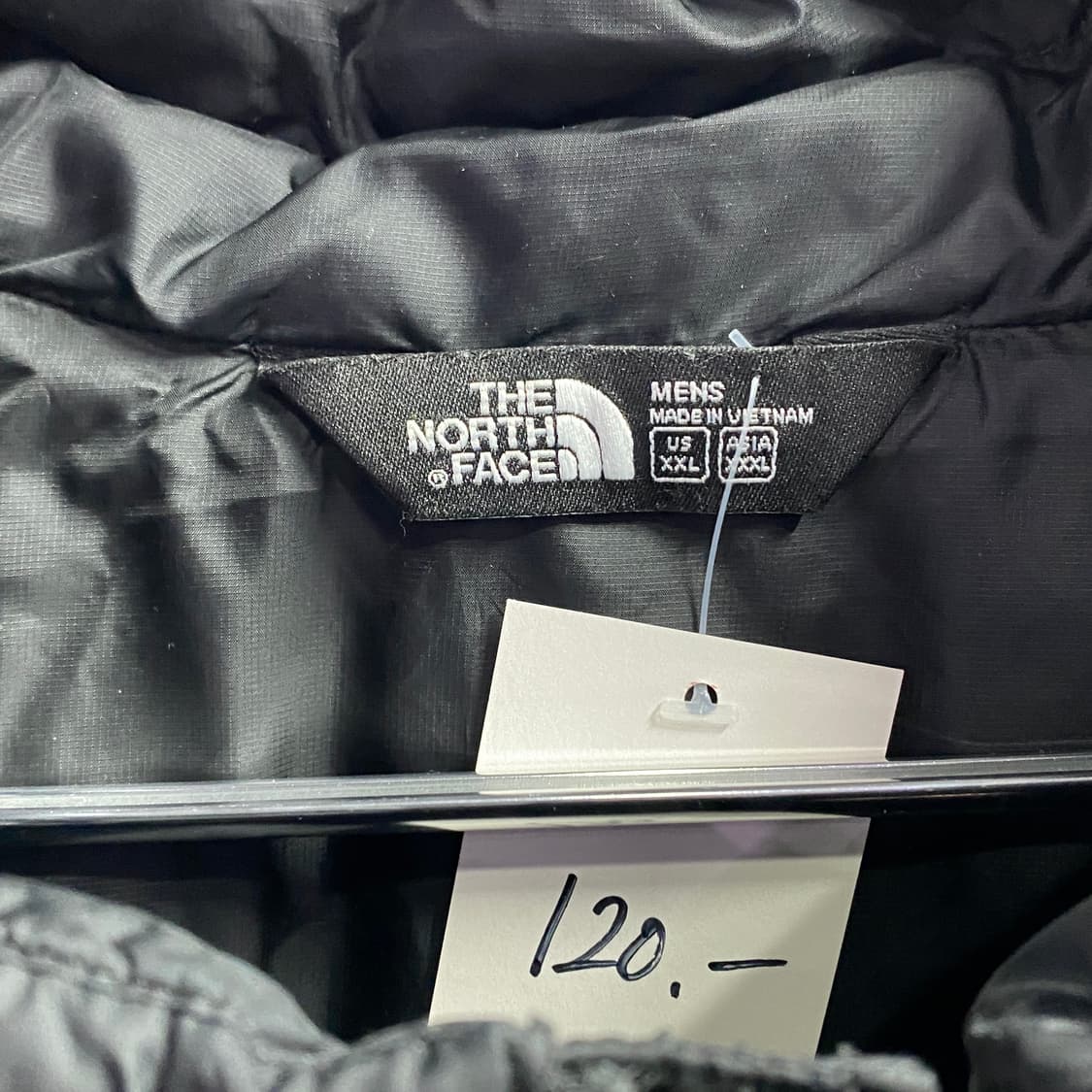 노스페이스 스몰 로고 블랙 경량자켓 B3174 상품이미지4