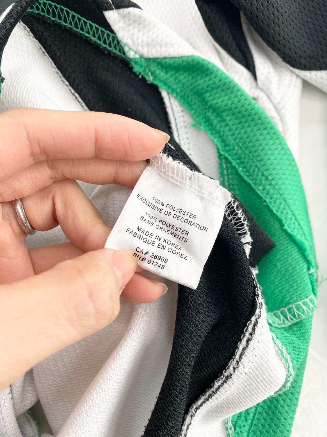 90-00’s 나이키 바우어 노스 다코타 수우족 하키 져지 상품이미지7